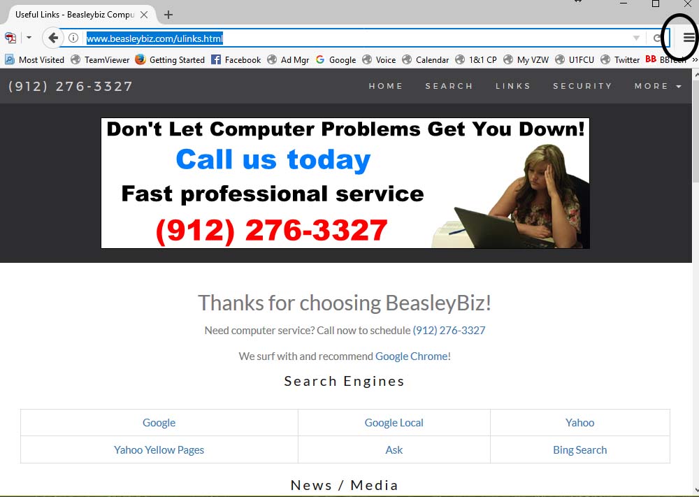 Click the settings icon